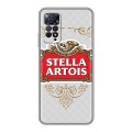 Дизайнерский силиконовый чехол для Xiaomi Redmi Note 11 Pro Stella Artois