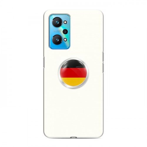 Дизайнерский силиконовый чехол для Realme GT Neo 2 Флаг Германии