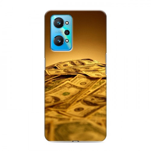 Дизайнерский силиконовый чехол для Realme GT Neo 2 Текстуры денег