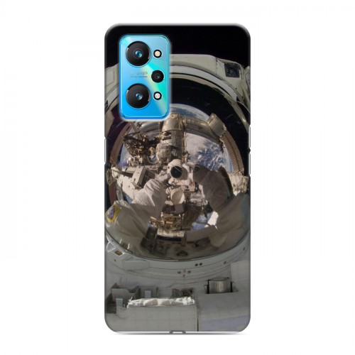 Дизайнерский силиконовый чехол для Realme GT Neo 2 Космонавт