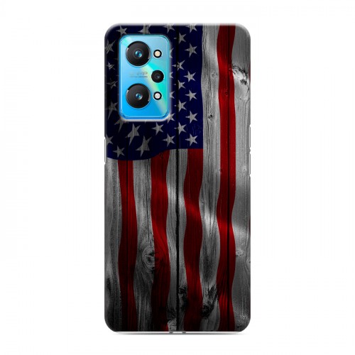 Дизайнерский силиконовый чехол для Realme GT Neo 2 Флаг США