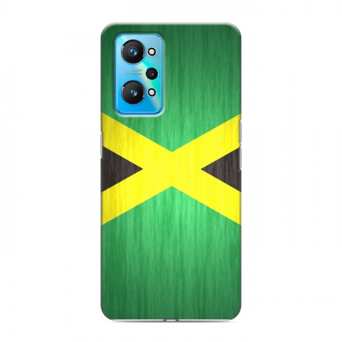 Дизайнерский силиконовый с усиленными углами чехол для Realme GT Neo 2 Флаг Ямайки