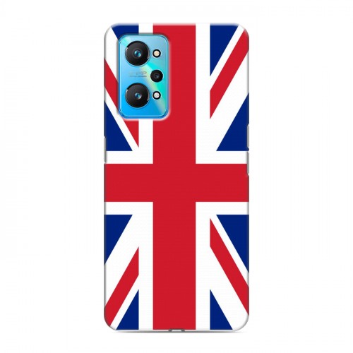 Дизайнерский силиконовый с усиленными углами чехол для Realme GT Neo 2 Флаг Британии