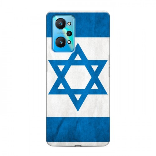Дизайнерский силиконовый с усиленными углами чехол для Realme GT Neo 2 Флаг Израиля