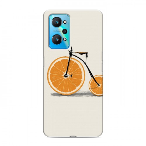 Дизайнерский силиконовый чехол для Realme GT Neo 2 Апельсины