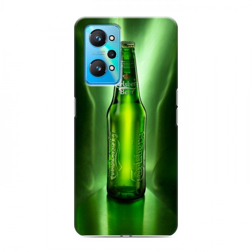 Дизайнерский пластиковый чехол для Realme GT Neo 2 Carlsberg