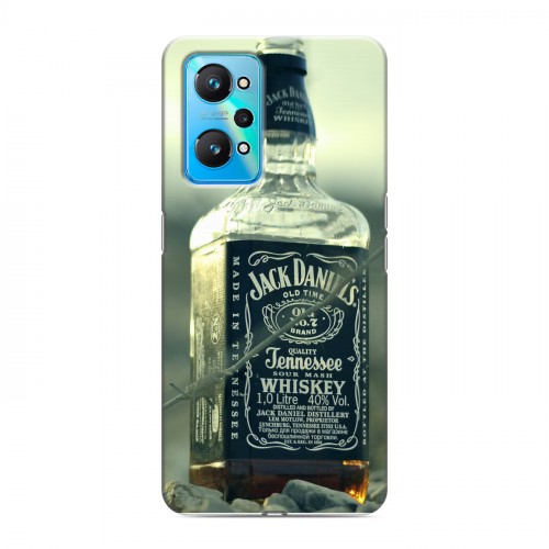 Дизайнерский силиконовый с усиленными углами чехол для Realme GT Neo 2 Jack Daniels