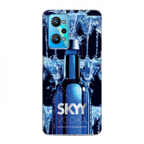 Дизайнерский силиконовый с усиленными углами чехол для Realme GT Neo 2 Skyy Vodka