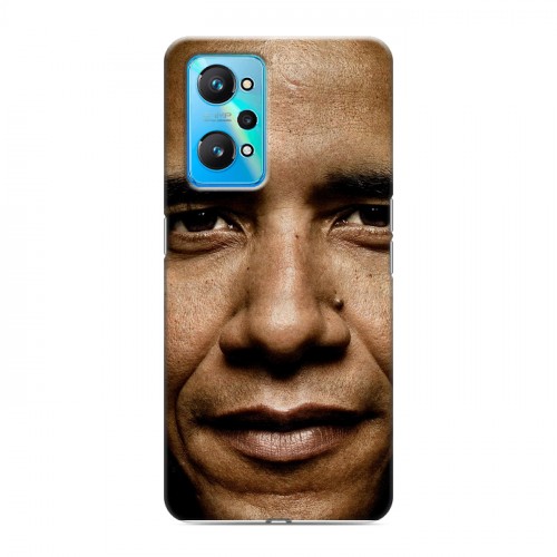 Дизайнерский силиконовый чехол для Realme GT Neo 2 Барак Обама