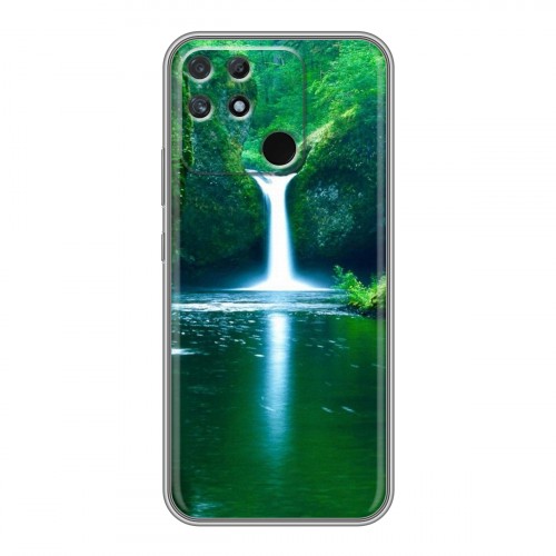 Дизайнерский силиконовый чехол для Realme Narzo 50A Водопады
