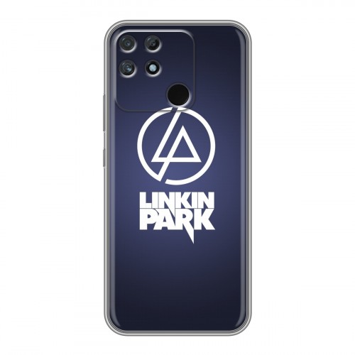 Дизайнерский силиконовый чехол для Realme Narzo 50A Linkin Park