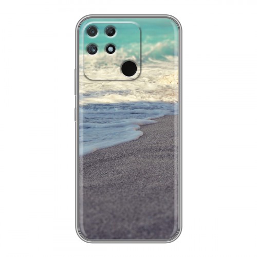 Дизайнерский силиконовый чехол для Realme Narzo 50A пляж