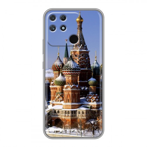 Дизайнерский силиконовый чехол для Realme Narzo 50A Москва