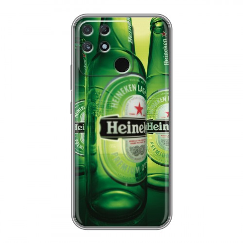 Дизайнерский силиконовый чехол для Realme Narzo 50A Heineken