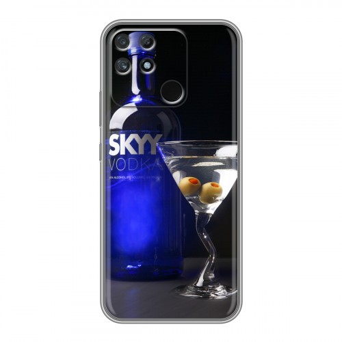 Дизайнерский силиконовый чехол для Realme Narzo 50A Skyy Vodka