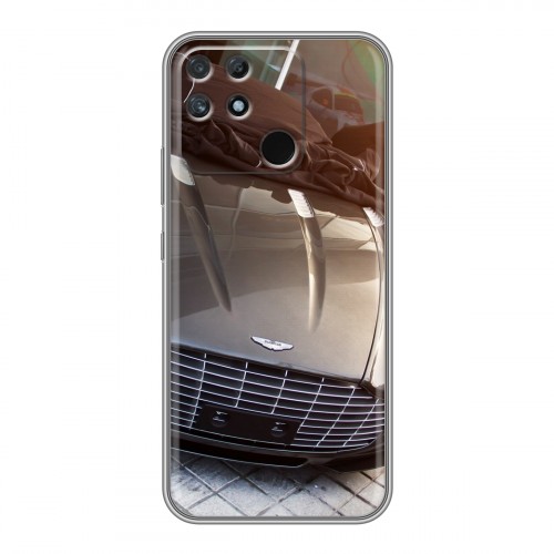 Дизайнерский силиконовый чехол для Realme Narzo 50A Aston Martin