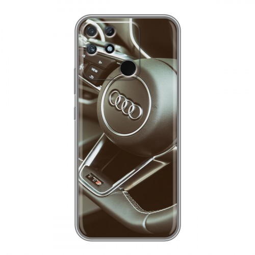 Дизайнерский силиконовый чехол для Realme Narzo 50A Audi