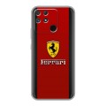 Дизайнерский силиконовый чехол для Realme Narzo 50A Ferrari