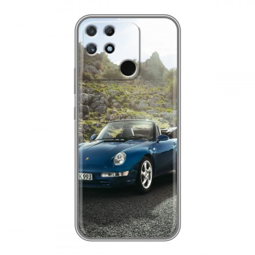 Дизайнерский силиконовый чехол для Realme Narzo 50A Porsche