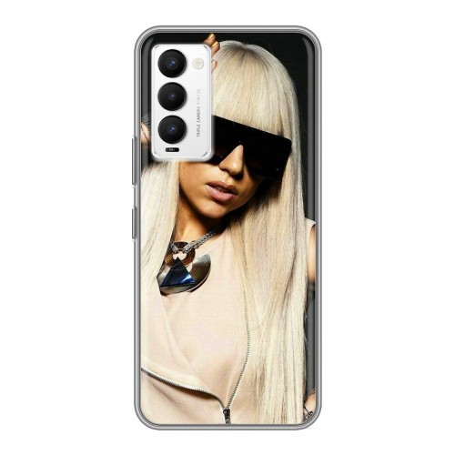 Дизайнерский силиконовый чехол для Tecno Camon 18 Леди Гага
