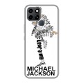 Дизайнерский силиконовый чехол для Infinix Smart 6 Майкл Джексон