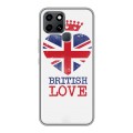 Дизайнерский силиконовый чехол для Infinix Smart 6 British love
