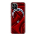 Дизайнерский силиконовый чехол для Infinix Smart 6 Флаг Турции