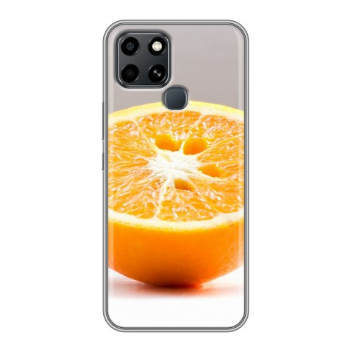 Дизайнерский силиконовый чехол для Infinix Smart 6 Апельсины