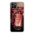 Дизайнерский силиконовый чехол для Infinix Smart 6 Coca-cola