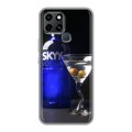 Дизайнерский силиконовый чехол для Infinix Smart 6 Skyy Vodka