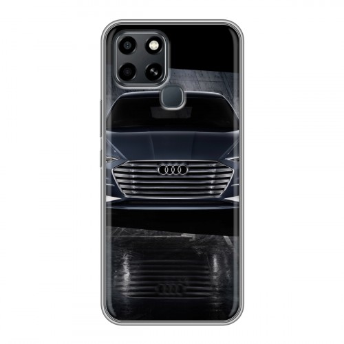Дизайнерский силиконовый чехол для Infinix Smart 6 Audi