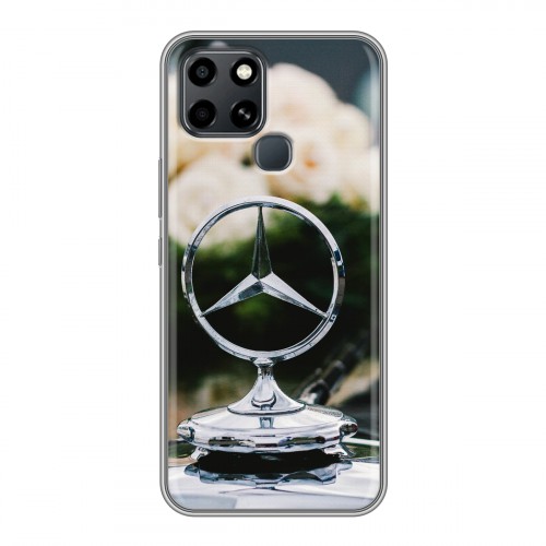 Дизайнерский силиконовый с усиленными углами чехол для Infinix Smart 6 Mercedes