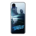 Дизайнерский пластиковый чехол для Samsung Galaxy A03 Core Need For Speed