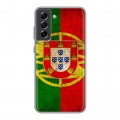 Дизайнерский силиконовый чехол для Samsung Galaxy S21 FE Флаг Португалии
