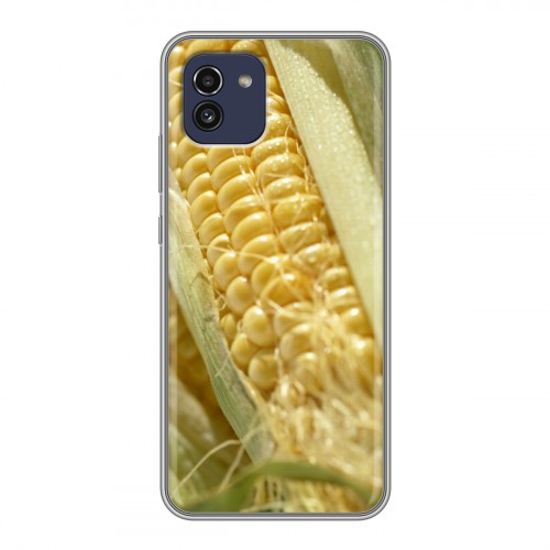 Дизайнерский силиконовый чехол для Samsung Galaxy A03 Кукуруза