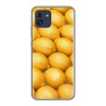Дизайнерский силиконовый чехол для Samsung Galaxy A03 Лимон