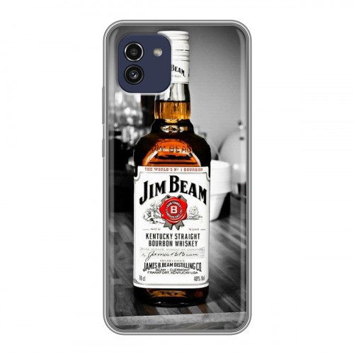 Дизайнерский силиконовый чехол для Samsung Galaxy A03 Jim Beam