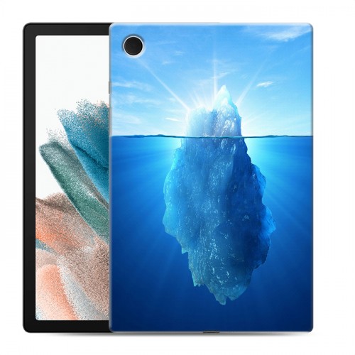 Дизайнерский силиконовый чехол для Samsung Galaxy Tab A8 10.5 (2021) Льды