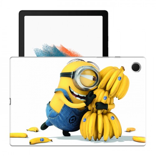 Дизайнерский силиконовый чехол для Samsung Galaxy Tab A8 10.5 (2021) Миньоны