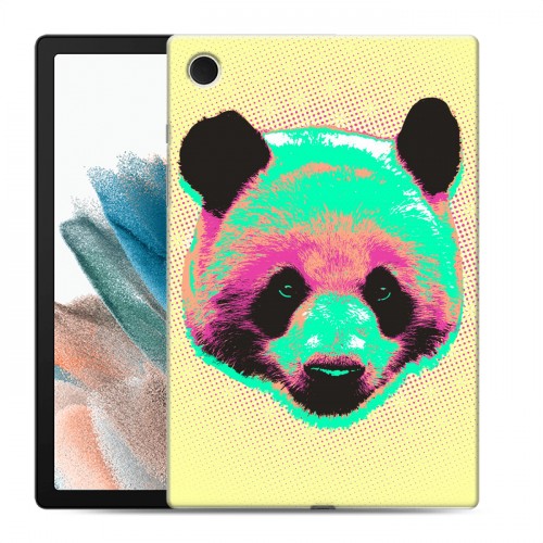 Дизайнерский силиконовый чехол для Samsung Galaxy Tab A8 10.5 (2021) Животный поп-арт