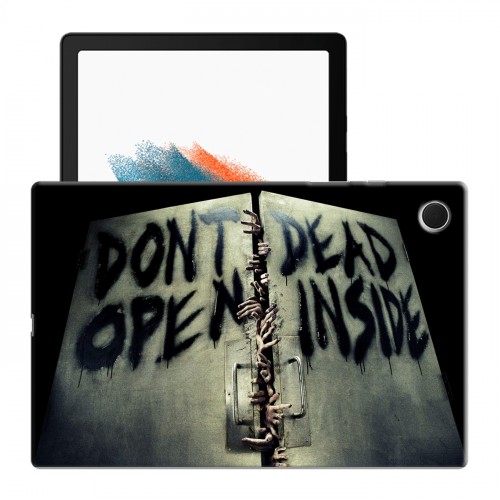 Дизайнерский силиконовый чехол для Samsung Galaxy Tab A8 10.5 (2021) Ходячие Мертвецы