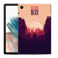 Дизайнерский силиконовый чехол для Samsung Galaxy Tab A8 10.5 (2021) Ходячие Мертвецы