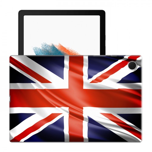 Дизайнерский силиконовый чехол для Samsung Galaxy Tab A8 10.5 (2021) флаг Британии
