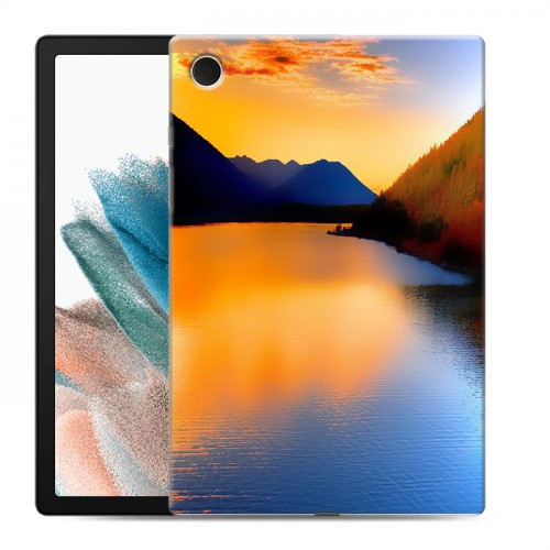 Дизайнерский силиконовый чехол для Samsung Galaxy Tab A8 10.5 (2021) Закат