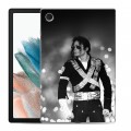 Дизайнерский силиконовый чехол для Samsung Galaxy Tab A8 10.5 (2021) Майкл Джексон