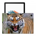 Дизайнерский силиконовый чехол для Samsung Galaxy Tab A8 10.5 (2021) Тигры