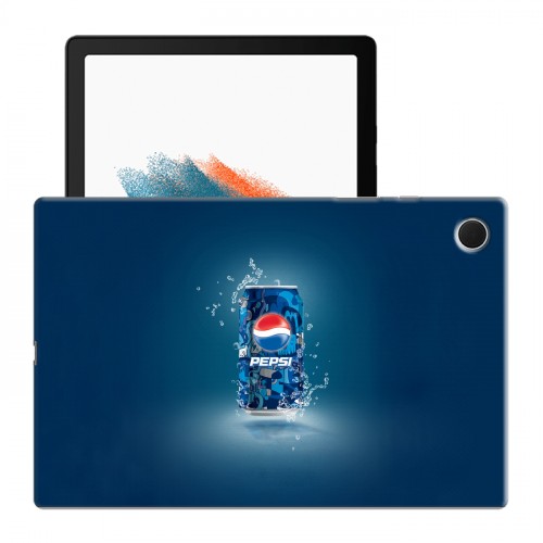 Дизайнерский силиконовый чехол для Samsung Galaxy Tab A8 10.5 (2021) pepsi