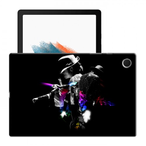 Дизайнерский силиконовый чехол для Samsung Galaxy Tab A8 10.5 (2021) Майкл Джексон