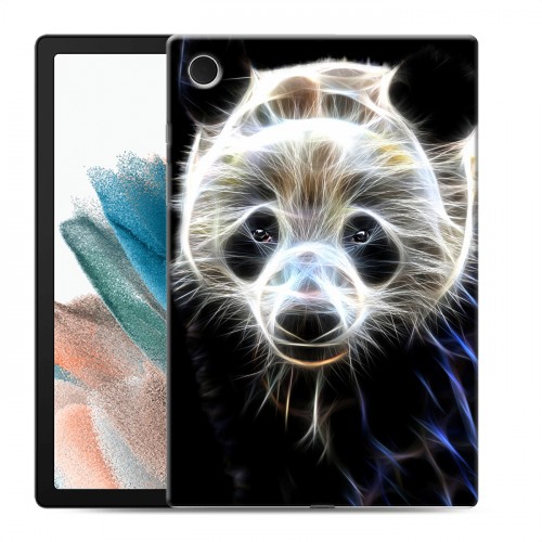 Дизайнерский силиконовый чехол для Samsung Galaxy Tab A8 10.5 (2021) Пламенные животные