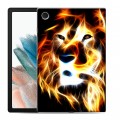 Дизайнерский силиконовый чехол для Samsung Galaxy Tab A8 10.5 (2021) Пламенные животные